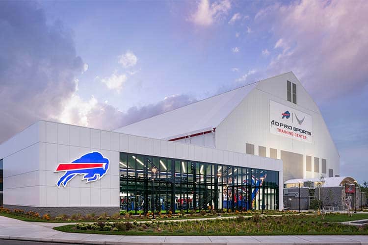 Buffalo Bills Training Facility in Orchard Park NY